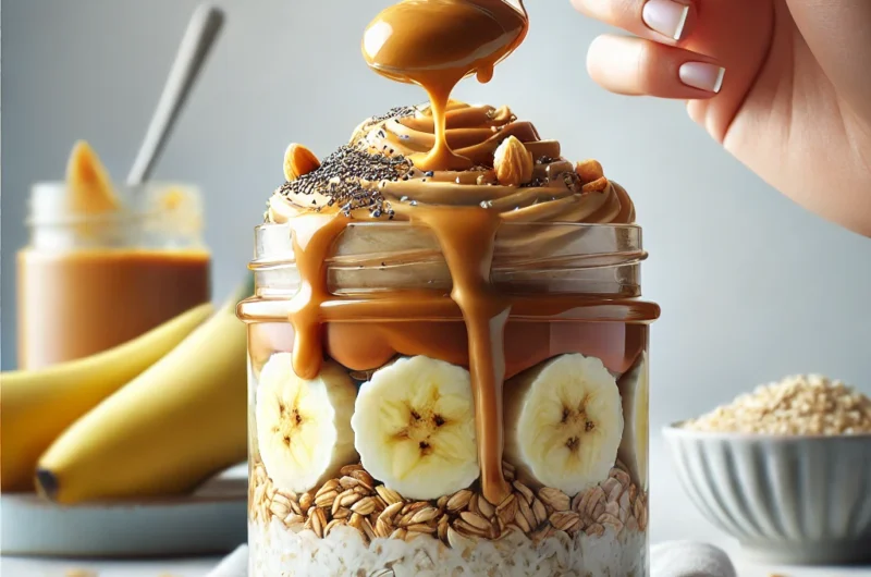 Overnight Oats Banana Peanut Butter: The Perfect Quick & Healthy Breakfast Recipe